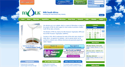 Desktop Screenshot of milksa.co.za